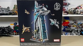 LEGO Marvel Avengers Tower 76269 Review [upl. by Fasta]