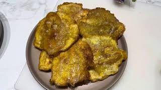 ¡Haz Tostones Crocantes con Ajillo en Casa Receta Rápida y Fácil 🍴🧄 [upl. by Bowerman]