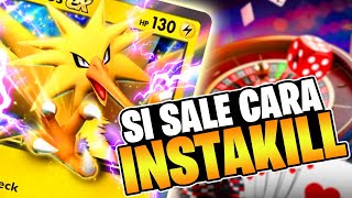 ⚡️ESTA BARAJA DE ZAPDOS EX DESTROZA TODO A SU PASO ⚡️ Pokemon TCG Pocket [upl. by Ylrahc]