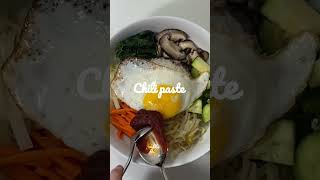 Bibimbap shorts asmr [upl. by Fulcher]