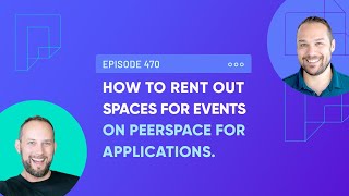 How to Rent out spaces for events on Peerspace Ep470 [upl. by Eanat]