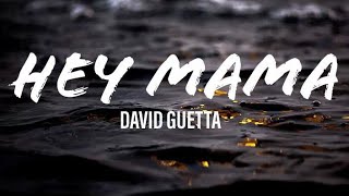 David Guetta  Hey mama ft NickiMinaj BebeRexha  Lyrics  cutenetworks [upl. by Ogires]