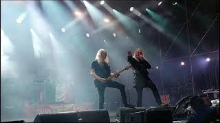 saxon  crusader live  luppolo in rock festival 2023 [upl. by Romalda351]