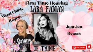 Lara Fabian quotJe taimequot REACTION just Jen reacts [upl. by Abbotsen]