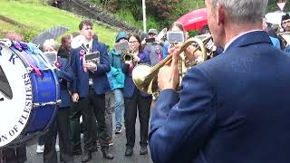 Selkirk Silver Band At The Toll [upl. by Yziar360]