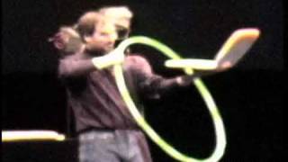 Steve Jobs introduces WiFi to the masses with a hula hoop [upl. by Tekcirk]