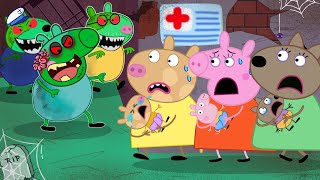 Danny Dog Sad Story  Peppa Pig turns into a zombie  Peppa Pig Funny Animation [upl. by Outlaw]