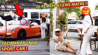 EPIC  INILAH YG TERJADI JIKA CEWE MATRE BERANI REMEHIN GEMBEL SULTAN [upl. by Makell]