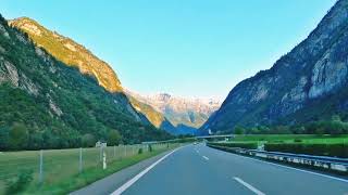 Relaxing Drive In Switzerland 🇨🇭itivrtt [upl. by Lenni]