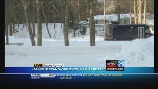 Man arrested after Allegan County standoff [upl. by Owens]