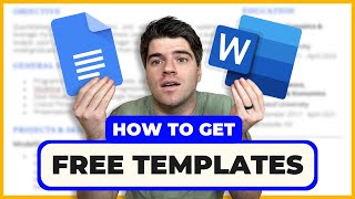 48 Free Resume Templates For 2024 Word amp Google Docs [upl. by Aiciruam719]