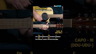 Like a Stone  Audioslave 2003 Easy Guitar Chords Tutorial with Lyrics Part 1 SHORTS REELS [upl. by Amoihc]