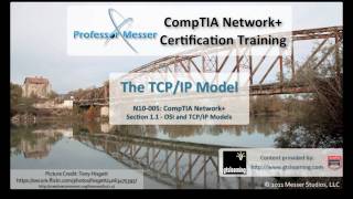 The TCPIP Model  CompTIA Network N10005 11 [upl. by Ynneb504]