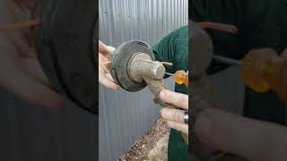 Change a String Trimmer Head Fast shorts [upl. by Adaner571]