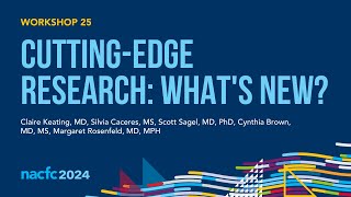 NACFC 2024  W25 CuttingEdge Research Whats New [upl. by Netnert]