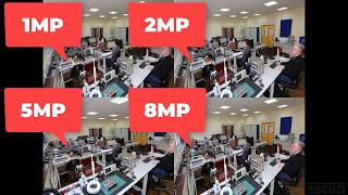 1MP vs 2MP vs 5MP vs 8MP 4K [upl. by Rhee]