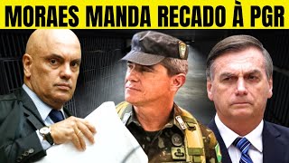 MORAES QUEBRA SIGILO amp ENVIA RELATÓRIO DA TENTATIVA DE GOLPE À PGR [upl. by Oremar]