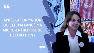 Emilie donne son avis sur le CEF et la formation décoration dintérieur [upl. by Aneer]