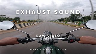 Honda Hness cb350  Ranchi Gumla Road  POV  ASMR  Exhaust Sound [upl. by Dodds]