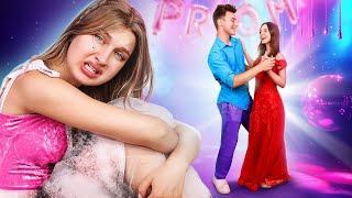 Broke Girl Shamed at Prom  Homeless Girl VS Millionaire Girl [upl. by Nabroc]