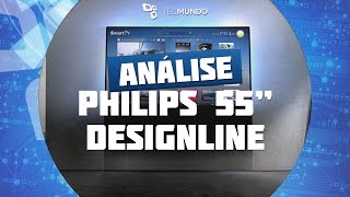 SmartTV 3D Philips DesignLine 55 Análise  TecMundo [upl. by Ysac]