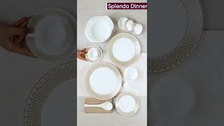 Larah by Borosil Dinnerset  Kohinoor Series  A MustHave For Any Home [upl. by Abil]