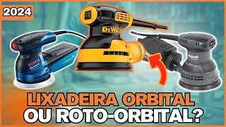 Qual a MELHOR LIXADEIRA para Comprar em 2024 Os 3 modelos mais POTENTES Lixadeira RotoOrbital [upl. by Spevek]