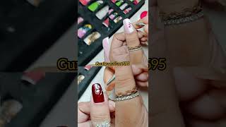 231024 easy nail art using nail kit sapportmeguys subscribemychannel naildesign2024 shots [upl. by Acirea]