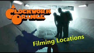 A Clockwork Orange 1971  FILMING LOCATION  Stanley Kubrick [upl. by Warila]