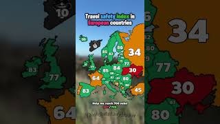 Travel safety index in European countries [upl. by Ganiats92]