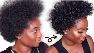 BEST WAY TO DEFINE YOUR 4A4B4C CURLS IN 2021 Natural Hair [upl. by Hortense518]