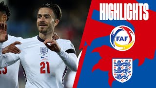 Andorra 05 England  Clinical Three Lions Score Five  World Cup 2022 Qualifiers  Highlights [upl. by Humfrid574]