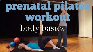 FULL 25 minute  Prenatal Pilates Mat Workout with Sarah Ruback [upl. by Chelsy601]