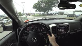 2018 Ram 2500HD SLT 64L POV Review [upl. by Atilal]