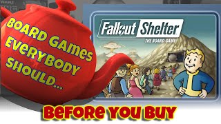 Fallout Shelter The Board Game  Before You Buy [upl. by Atews]