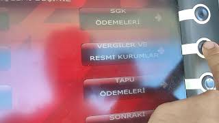 Ziraat Atmden Motorlu Taşıtlar Vergisi Nasıl Ödenirmtv ziraat vergi [upl. by Eniala423]