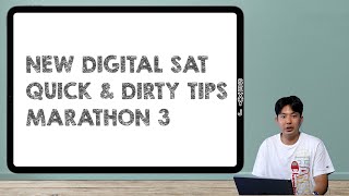 Digital SAT English Tips in One Video [upl. by Notsnarc632]