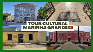 Confira o TOUR CULTURAL da MARINHA GRANDE em PORTUGAL  Capital do Vidro [upl. by Amitaf]