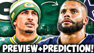 Packers Vs Cowboys Preview  Prediction [upl. by Male399]