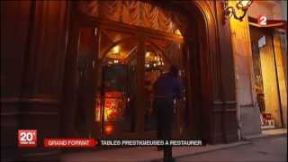 Reportage sur les prestigieux restaurants parisiens Avril 2013 [upl. by Boaten]