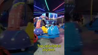 TOP SPIN RIDE AT JOYLAND LAHORE 18 AUGUST 2024 [upl. by Nosreve]