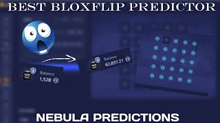 Bloxflip 10k to 65k  Nebula Predictor [upl. by Oeramed]