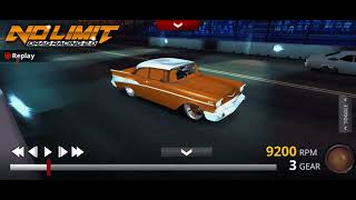 No limit drag racing 20 tune Fastest All motor Belair on 24s vs Nova on 3521 5K 14 mile🔥6125 [upl. by Arodnahs]