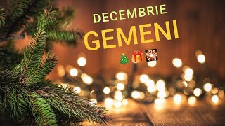 Gemeni Decembrie Schimbare de DIRECȚIE ⁉️🎁🎄❤️ [upl. by Constantine]