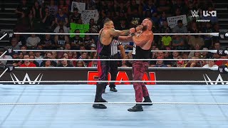 Damian Priest vs Braun Strowman  WWE RAW 7152024 [upl. by Tenahs]