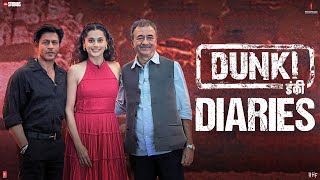 Dunki Diaries  Shah Rukh Khan l Rajkumar Hirani  Taapsee Pannu  21st December 2023 [upl. by Assilam328]