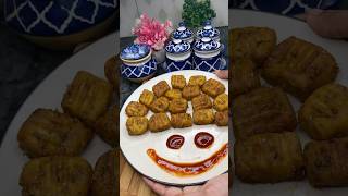 Crispy potatoes 🥔 bite 😋🌿 recipe foodie foodielover easyrecipe yt bhuwisurecipe [upl. by Ylurt]