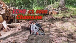 Is The ECHO CS 8000 Chainsaw worth the money [upl. by Plafker]