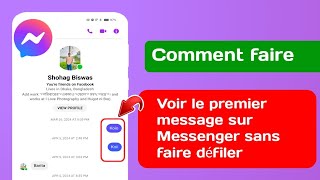 Comment voir le premier message sur Messenger sans faire défiler  Méthode mise à jour 2024 [upl. by Doreen849]