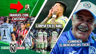 ¿CASTIGO a Nahuel por AGRESIÓN al Pocho América PREPARARÍA LIMPIA 3 FICHAJES que buscaría el Tuca [upl. by Mendel]